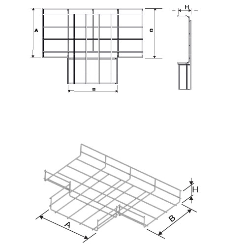 Tel-Örgü-Kablo-Kanalları-T-Dönüş-H35-1