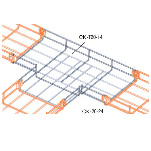 Wiremesh-Cable-Trays-Horizontal-TEE-H35-Technical